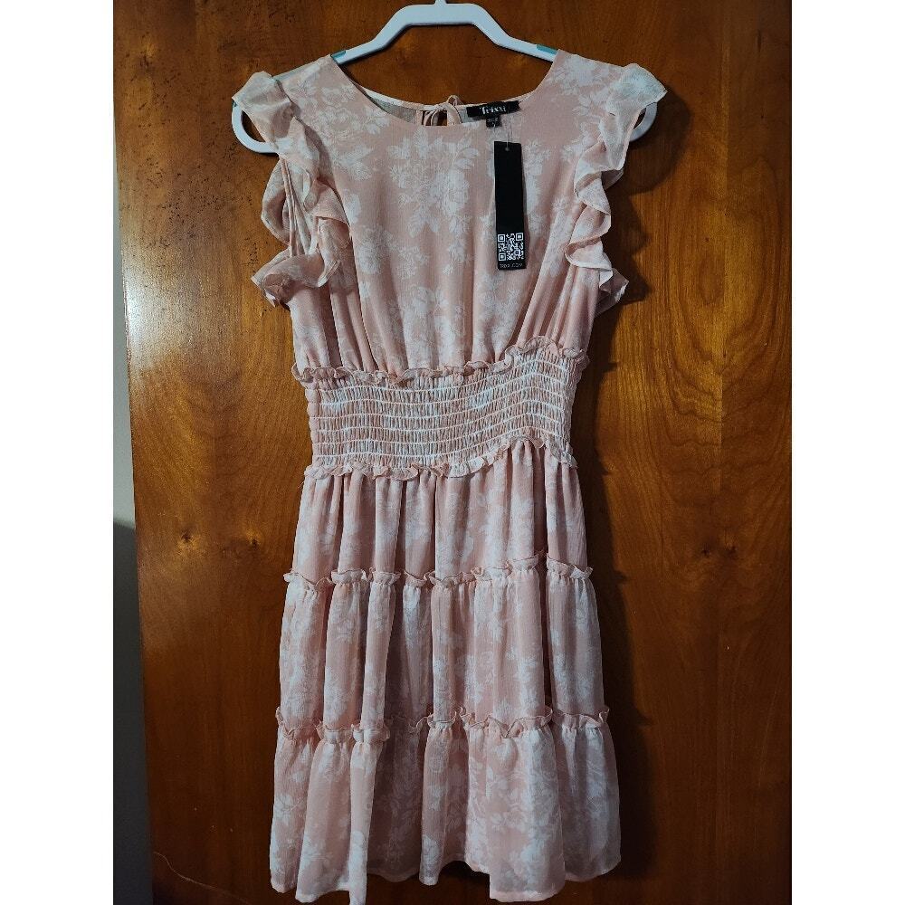 Trixxi-Pink Baby Doll Dress Size Large